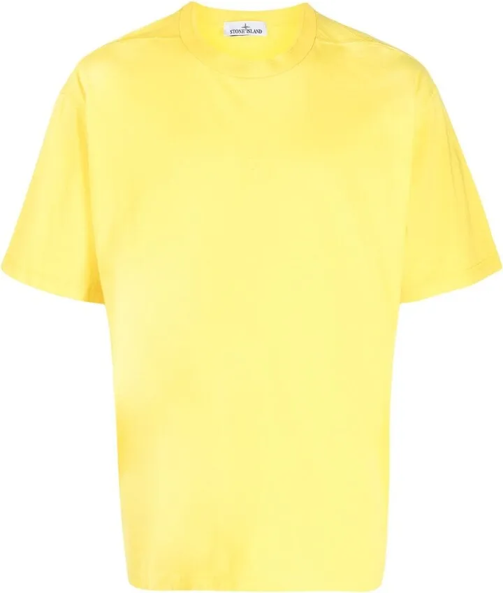 logo-patch cotton T-shirt