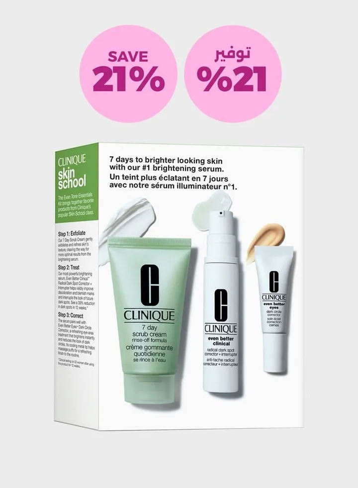 Skin School Supplies: Even Tone Essentials, Savings 21%