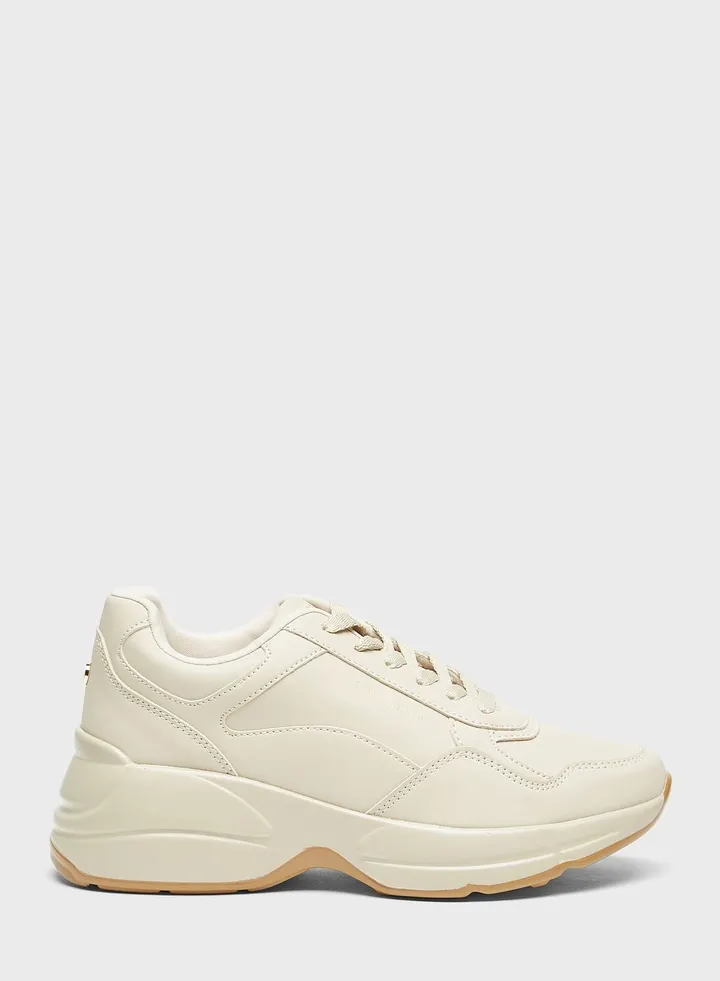 Lace Up Low Top Sneakers