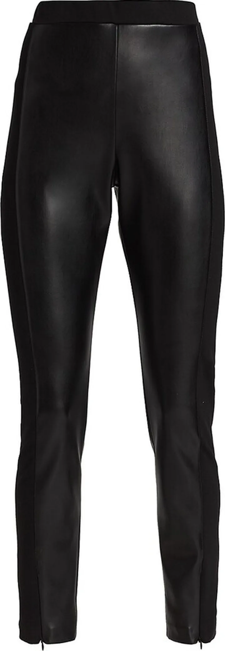 Mixed Vegan Leather Pants