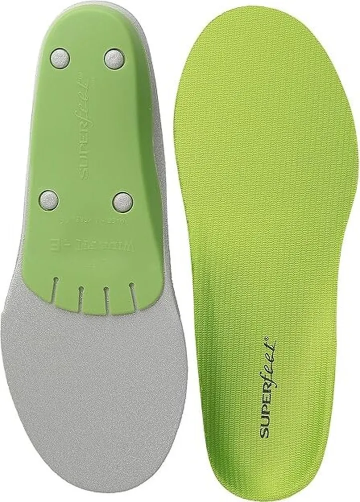 Superfeet Premium Green - Wide Fit (Green - Wide) Insoles Accessories Shoes