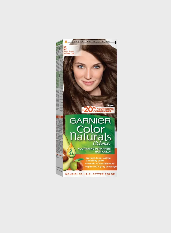 Color Naturals Hair Color Light Brown - 5