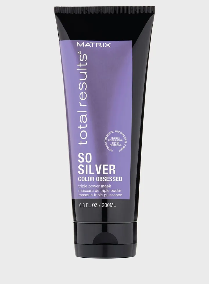 So Silver Triple Power Toning Hair Mask For Blonde And Silver Hair 200 Ml