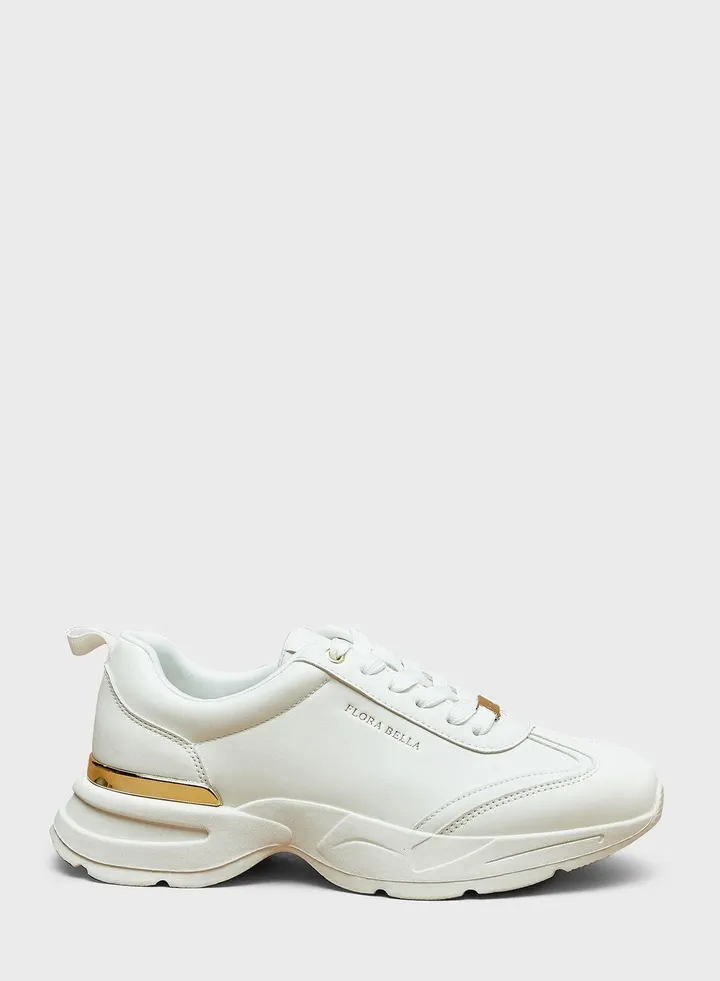 Lace Up Low Top Sneakers