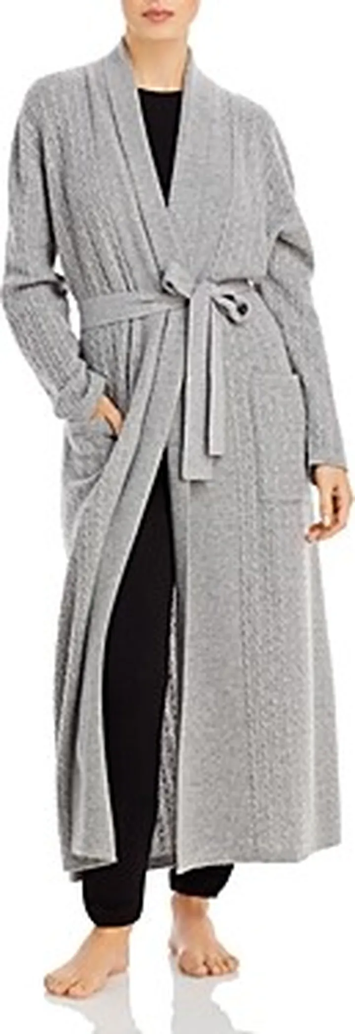 Arlotta Cashmere Long Baby Cable Robe - 100% Exclusive