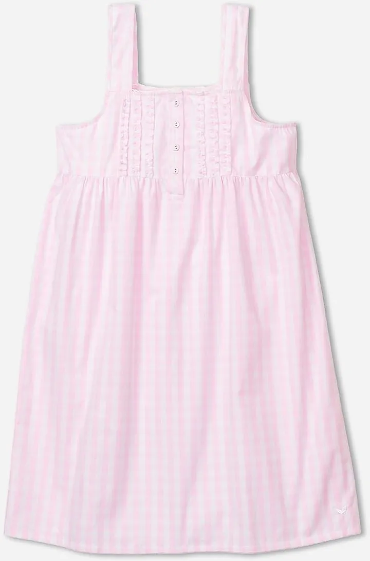 Petite Plume™ women's seersucker Charlotte nightgown