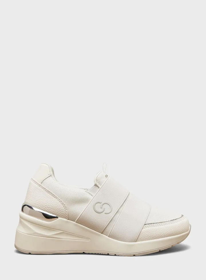 Lace Up Low Top Sneakers