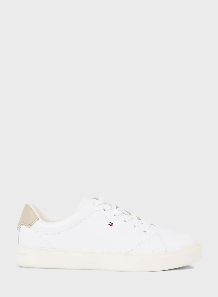 Essential Logo Detailed Sneakers