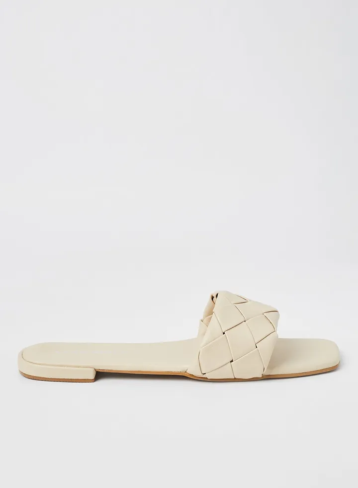 Leather Flat Sandals