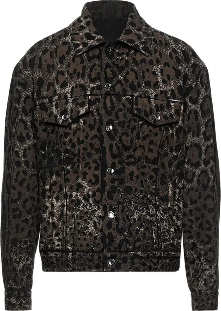 Denim Outerwear Dark Brown