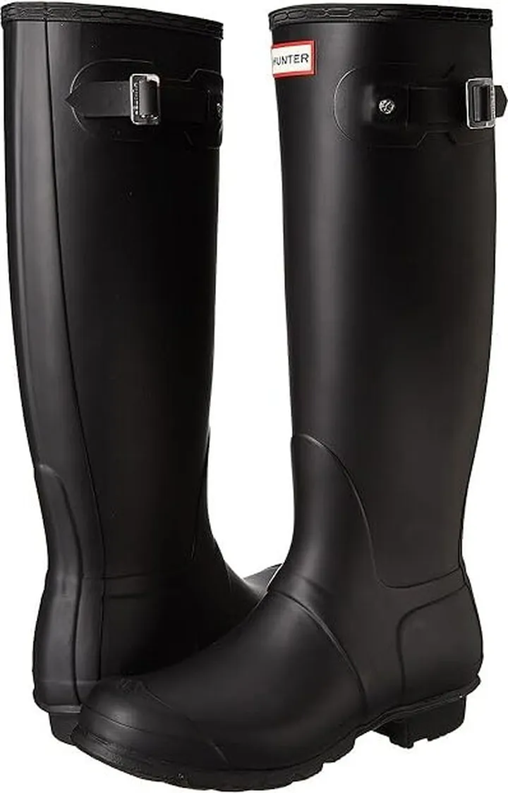 Hunter Original Tall (Black) Women's Rain Boots