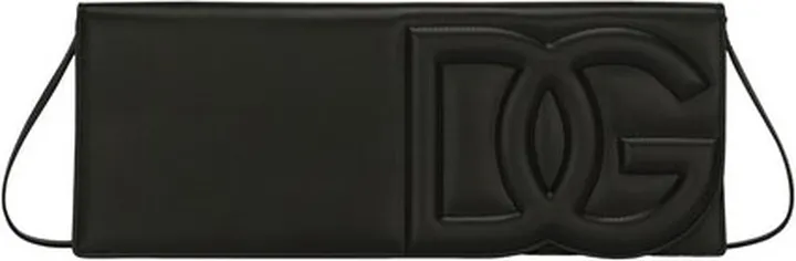 Calfskin DG Logo Bag baguette bag