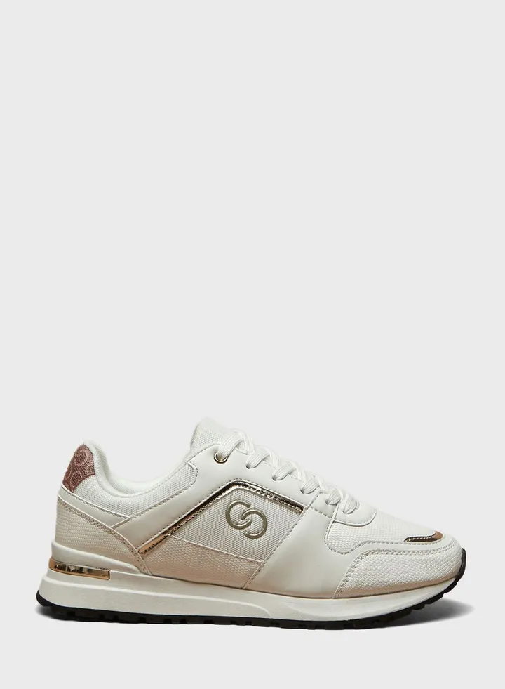 Lace Up Low Top Sneakers