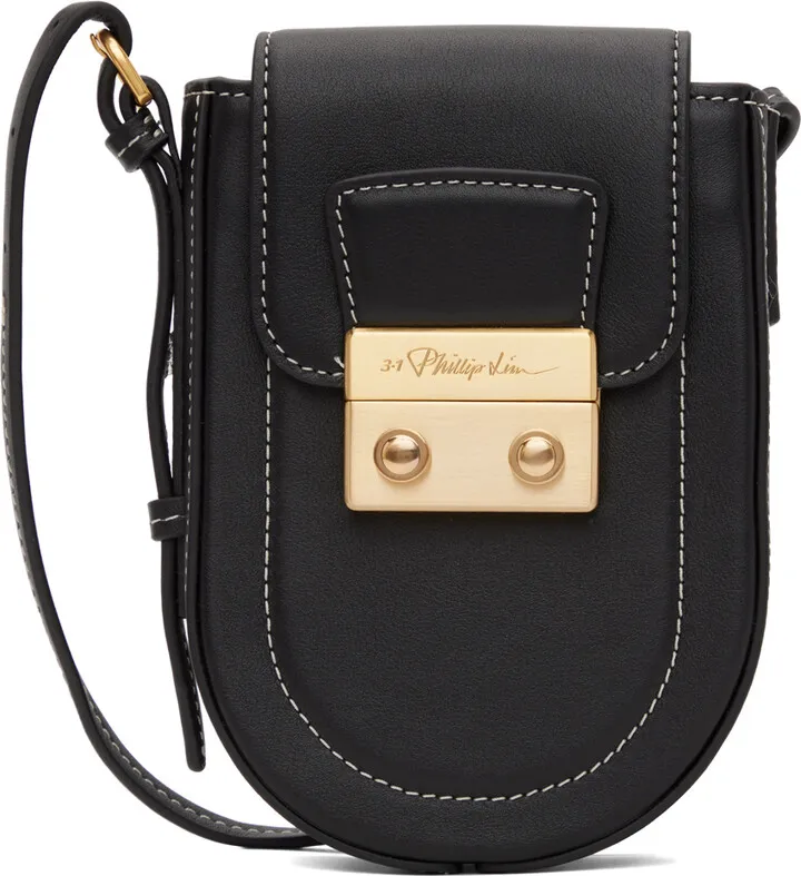 3.1 Phillip Lim Black Pashli Kit Bag