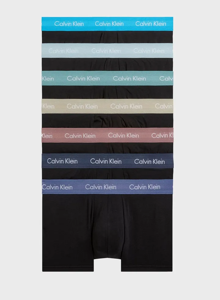 7 Pack Low Rise Trunks