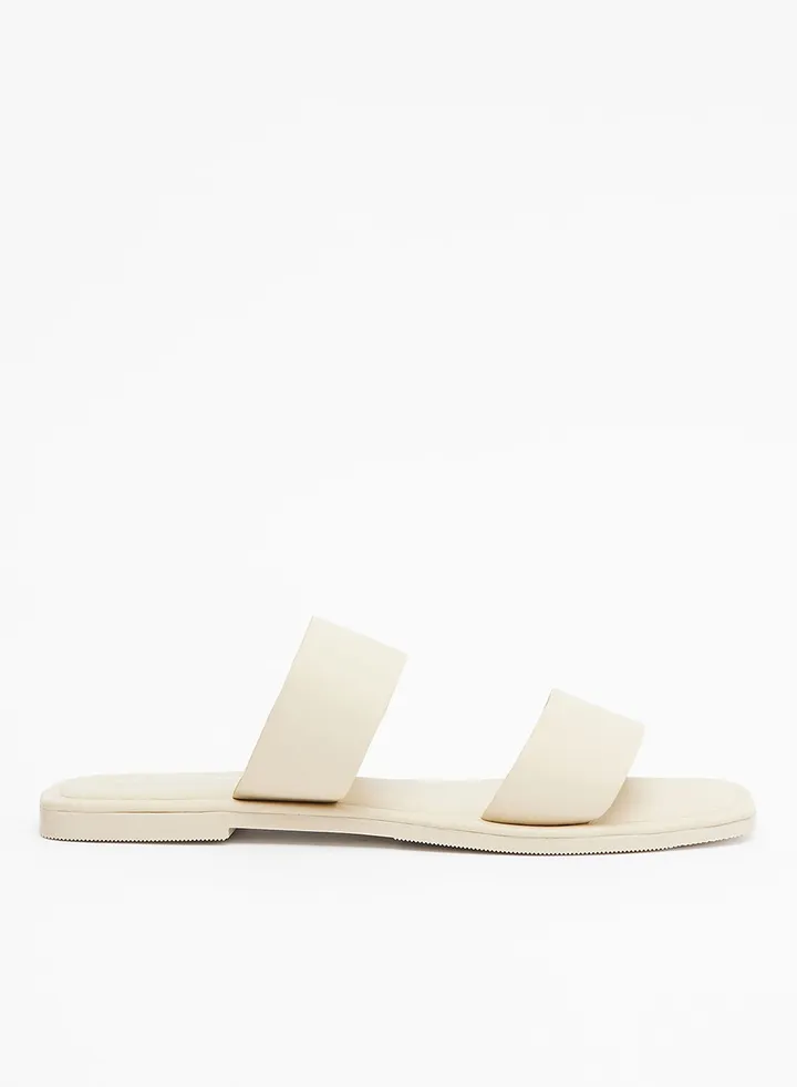 Leather Flat Sandals