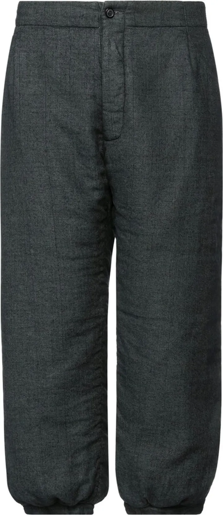 Cropped Pants Dark Green