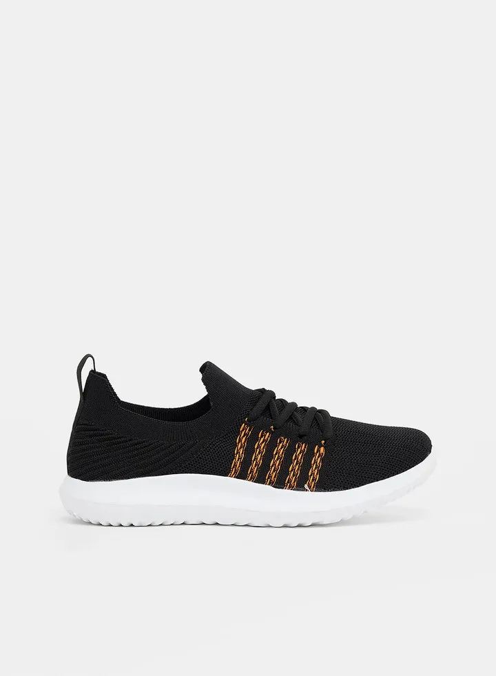 Contrast Striped Sneakers