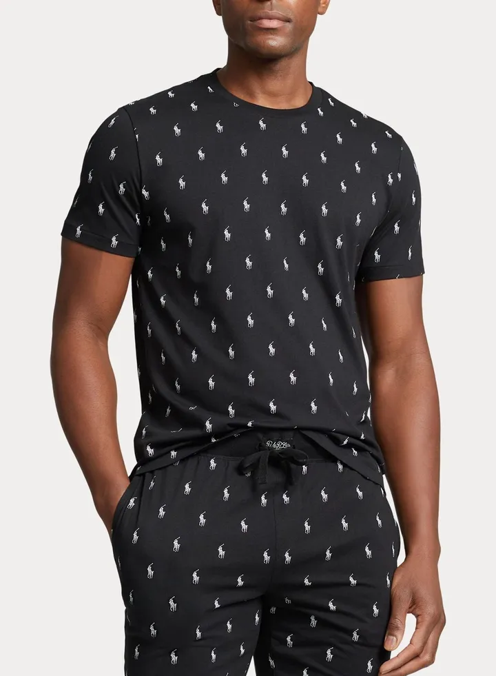 Printed Crew Neck T-Shirt