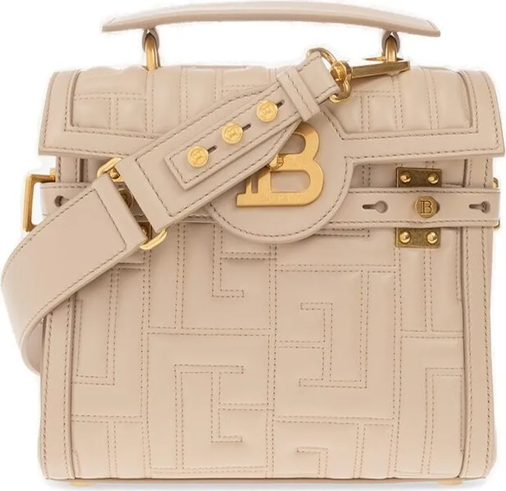 Balmain B-Buzz 23 Quilted Tote Bag
