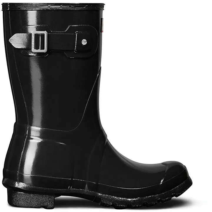HUNTER- Wellington Original Gloss Ankle Boots