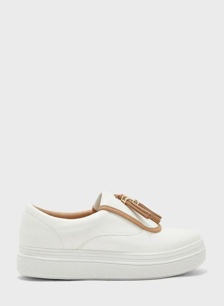 Tassel Plimsol Sneakers