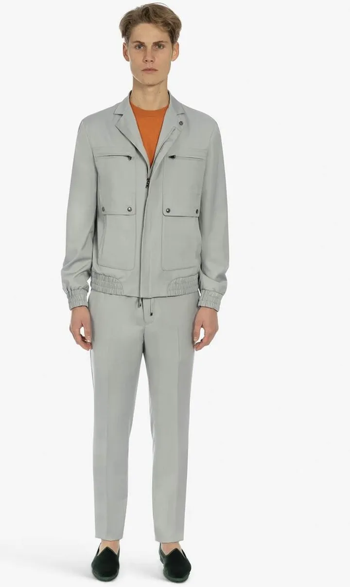 Zipped Wool Jacket