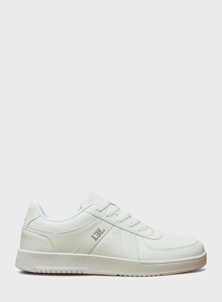 Lace Up Low Top Sneakers