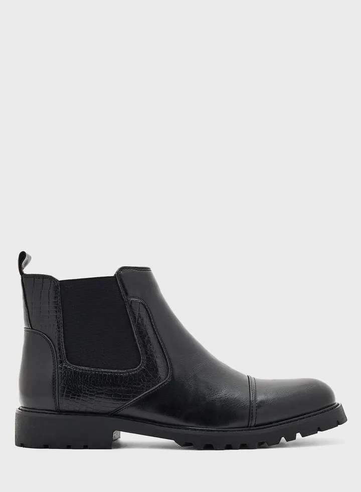 Formal Pull On Boots