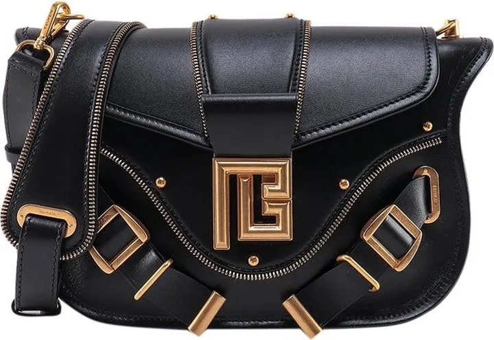 Balmain Smooth Blaze Shoulder Bag