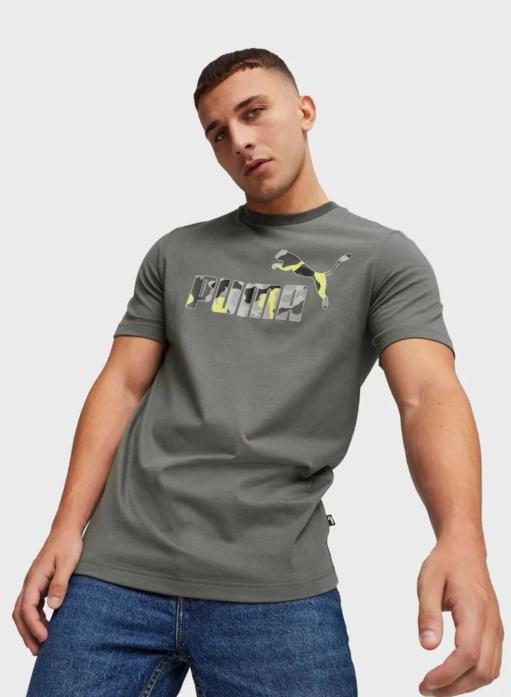 Essential+ Camo Graphic T-Shirt