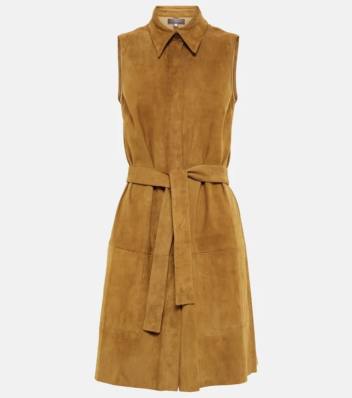 Winslet suede minidress