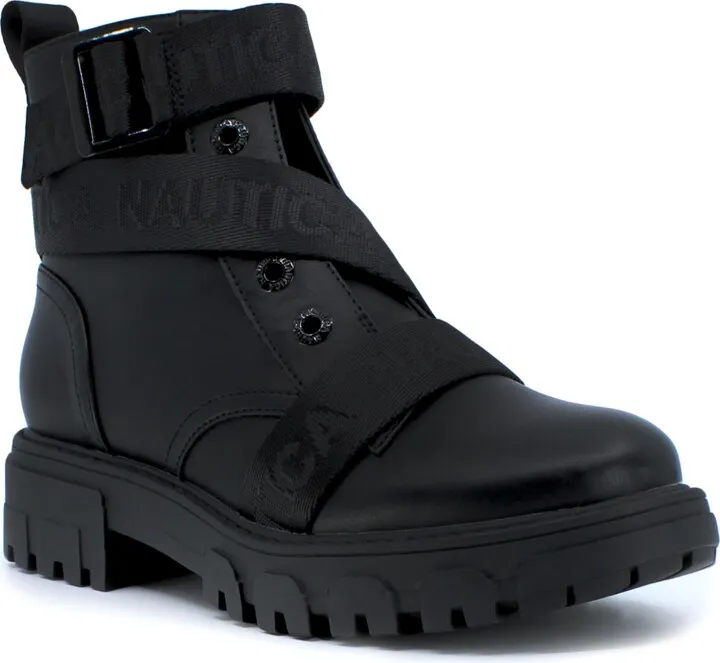 Nautica Women's Arlette Lug Sole Bootie Women's Shoes