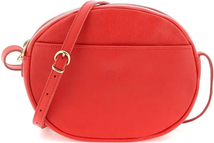 Il Bisonte Grained Leather Crossbody Bag