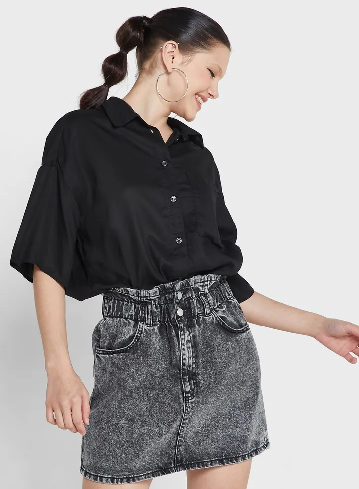 Button Down Printed Shirt