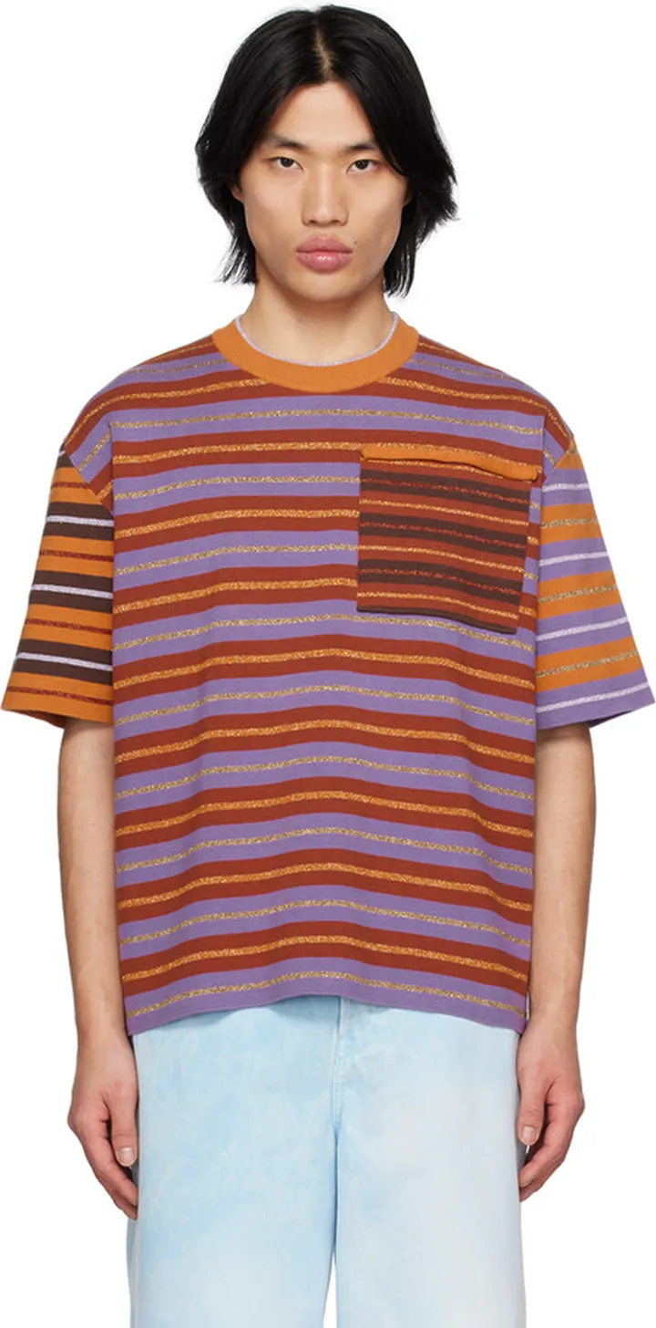 Jacquemus Multicolor Le Raphia 'La Mailla Sao' T-Shirt
