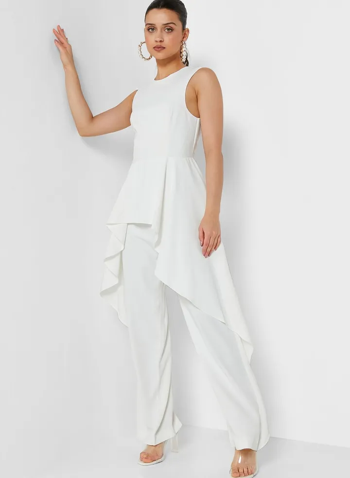 Waterfall Structured Jumpsuit