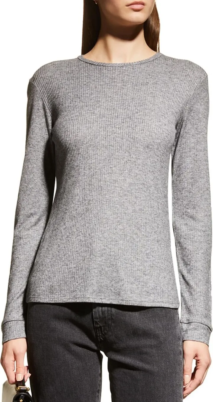 Rib Long-Sleeve Shirt