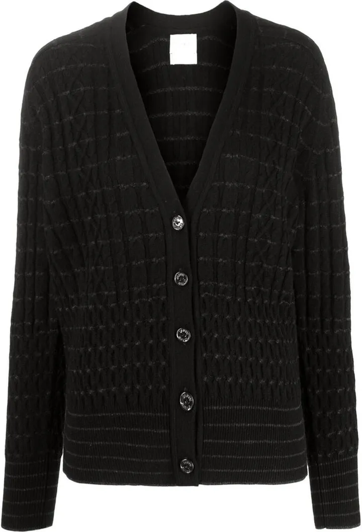 V-neck cashmere cardigan