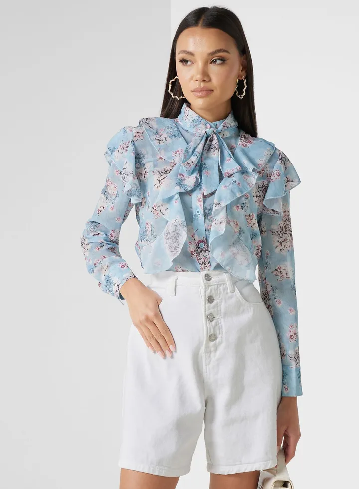 Floral Print Blouse