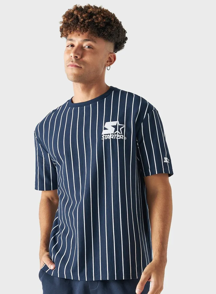 Starter Print Crew Neck T-Shirt