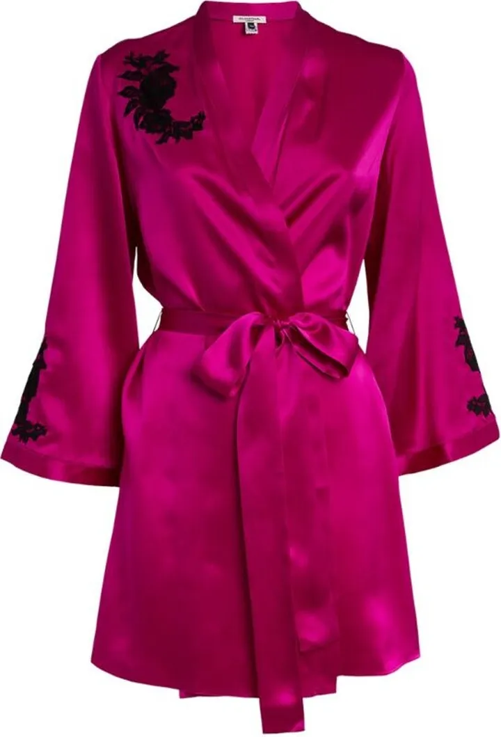 Gilda & Pearl Silk Juliette Short Robe