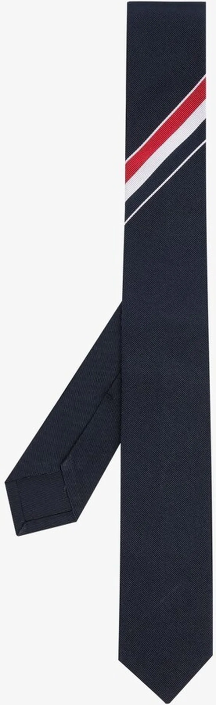 Navy RWB Stripe Necktie