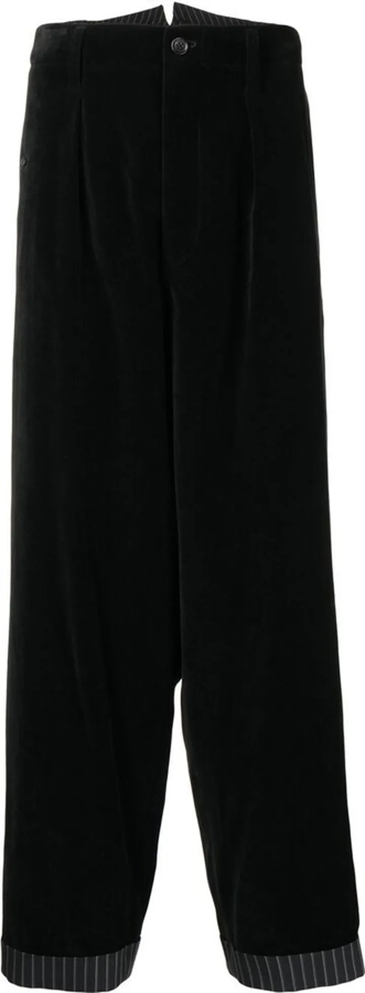 High-Waist Wide-Leg Trousers