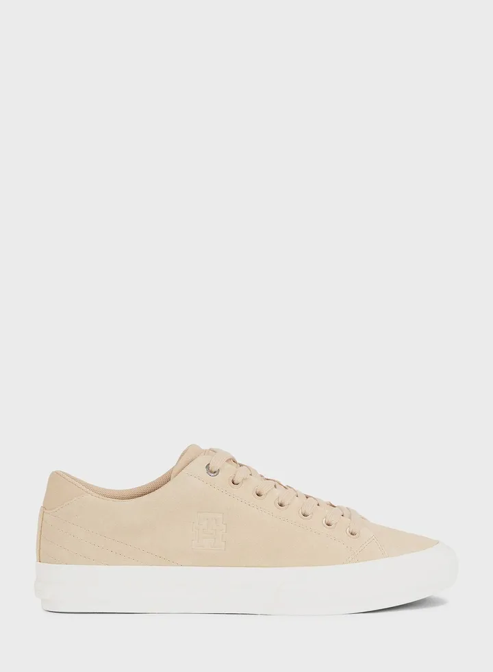 Suede Low Top Sneakers