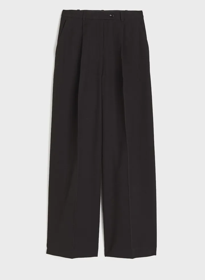 Wide Twill Trousers