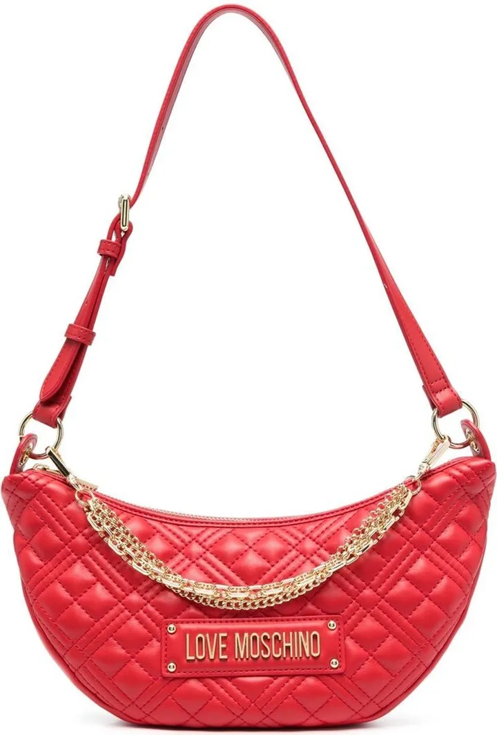 Logo-Quilted Shoulder Bag