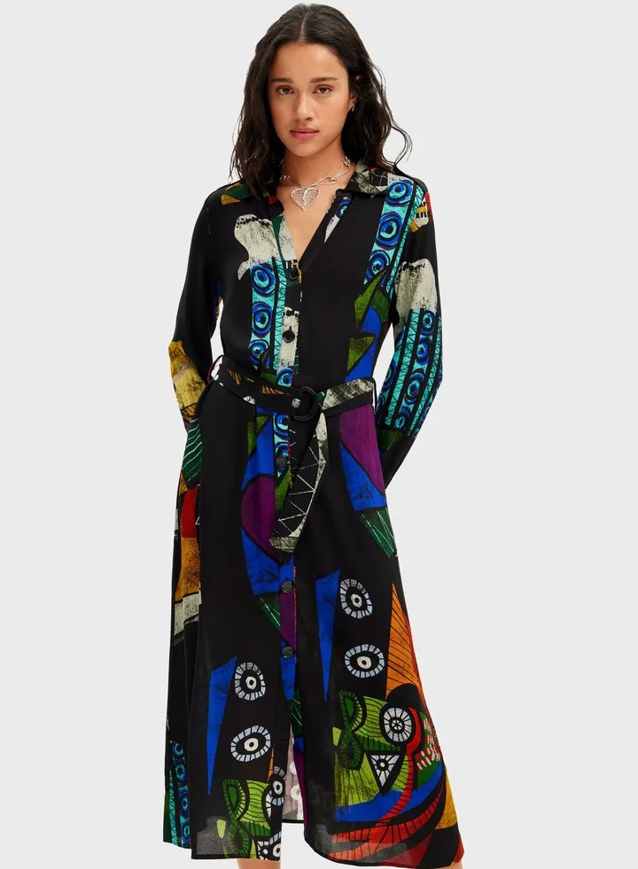 Christian Lacroix Midi Shirt Dress