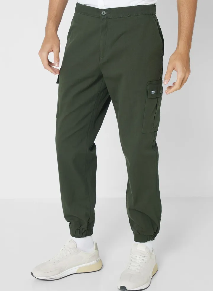 Thomas Scott Men Classic Slim Fit Chinos Trousers