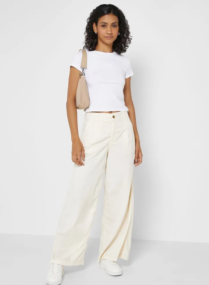 High Waist Baggy Pants